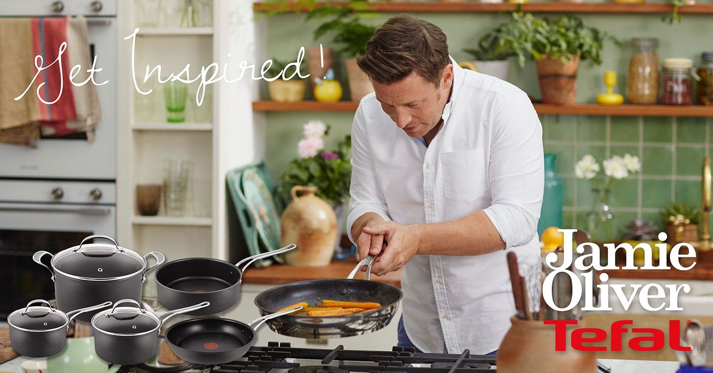 The WB Supermarkets Cookupastorm with Jamie Oliver pots